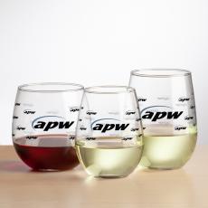 Stroud Stemless Wine - Full Color - Wine Glasses
