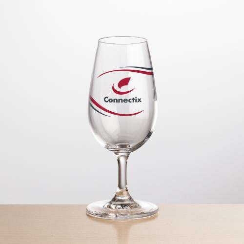 Custom Barware Glasses - Wine Glasses - Flynn INAO Wine Taster - Full Color