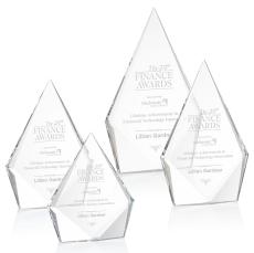 Shelton Clear Crystal Trophy - Crystal Trophies