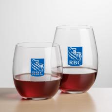Stringer Stemless Wine - Imprinted - Wine Glasses