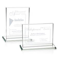 Roach Starfire (Horiz) Rectangle Crystal Trophy - Crystal Trophies