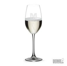 RIEDEL Oenologue Flute - 9.12oz - Deep Etch - Champagne Glasses