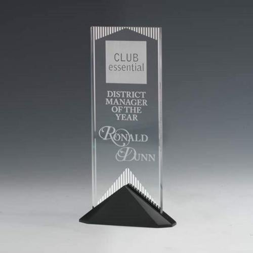 Awards and Plaques - Acrylic Trophies - Cuellar Rectangle Acrylic Trophy
