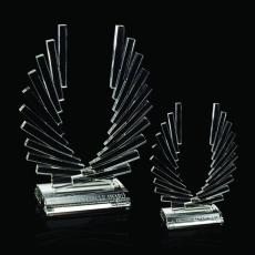 Davis Unique Crystal Trophy - Crystal Trophies