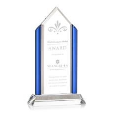 Herron Tower Peaks Crystal Trophy - Crystal Trophies
