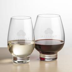 Hayden Stemless Wine - Deep Etch - Wine Glasses