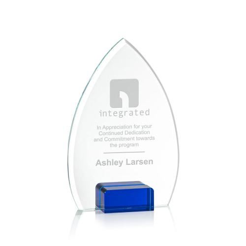 Awards and Plaques - Crystal Trophies - Porter Blue Peaks Crystal Trophy