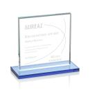 Bower Sky Blue Crystal Trophy