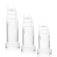 Employee Gifts - Holley on Base Clear Towers Crystal Trophy
