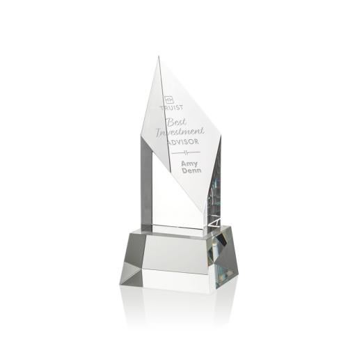 Awards and Plaques - Crystal Trophies - Fernandes on Base Clear Crystal Trophy