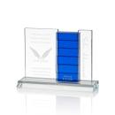 Building Block Rectangle Crystal Trophy