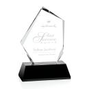 Lyons Black Unique Crystal Trophy