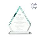 Apex Jade Glass Trophy