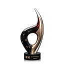 Dickey Unique Glass Trophy