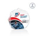 Montalvo Full Color Clear Polygon Acrylic Trophy