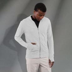 Menâs  Garner Knit Full Zip Hoody - Apparel Digital Transfer - Hoodies and Fleece