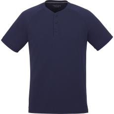 Men's SOMOTO Eco Short Sleeve Henley - Apparel Digital Transfer - Custom Apparel