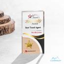 Nuage Full Color Rectangle Wood Trophy
