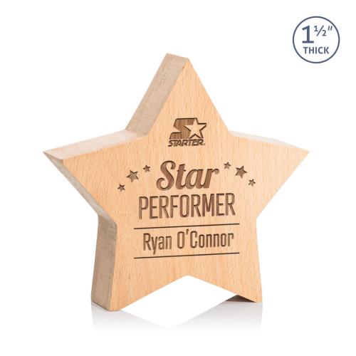 Awards and Plaques - Eco-Friendly Trophies - Rothwell Wood Trophy