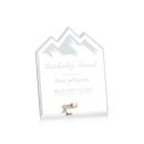 Jewell Summit Gold Peaks Acrylic Trophy