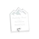 Jewell Summit Silver Peaks Acrylic Trophy