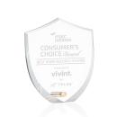 Jewell Shield Gold Unique Acrylic Trophy