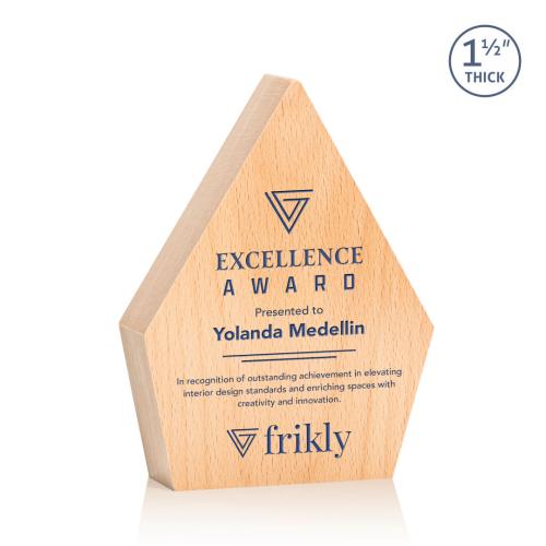 Awards and Plaques - Eco-Friendly Trophies - Talley Wood Trophy