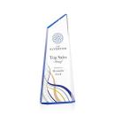 Delaney Full Color Blue Peaks Acrylic Trophy