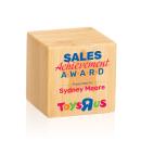 Kenilworth Full Color Cube Square / Cube Wood Trophy