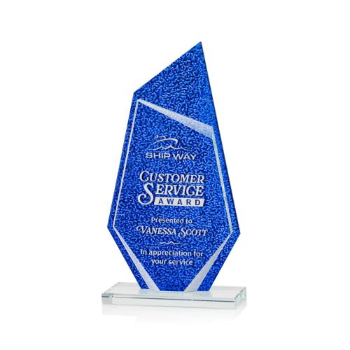 Awards and Plaques - Crystal Trophies - Walden Peaks Crystal Trophy