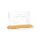 Salgado Starfire/Bamboo (Horiz) Rectangle Wood Trophy