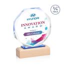 Mallorca Full Color Polygon Wood Trophy