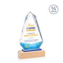 Putnam Full Color Unique Crystal Trophy