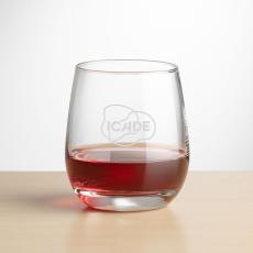Salem Stemless Wine - Deep Etch - Wine Glasses
