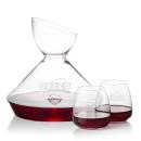 Woodbury Carafe & Holder Stemless Wine