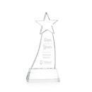Manolita Star Clear Crystal Trophy