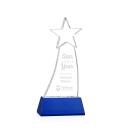 Manolita Star Blue Crystal Trophy