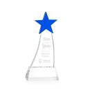 Manolita Star Blue/Clear Crystal Trophy