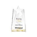 Hutchins Star Full Color Crystal Trophy