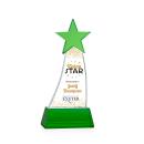 Manolita Full Color Green/Green Crystal Trophy