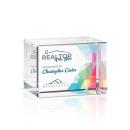 Gibbons Cube Full Color Rectangle Crystal Trophy