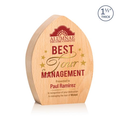 Awards and Plaques - Custom Trophies - Silverstone Full Color Peaks Trophy