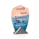 Catania Full Color Peaks Crystal Trophy