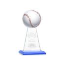 Edenwood Baseball Sky Blue Towers Crystal Trophy