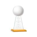 Edenwood Golf Amber Towers Crystal Trophy