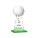 Edenwood Golf Full Color Green Towers Crystal Trophy