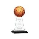 Edenwood Basketball Black Towers Crystal Trophy