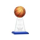 Edenwood Basketball Blue Towers Crystal Trophy