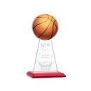Edenwood Basketball Red Towers Crystal Trophy
