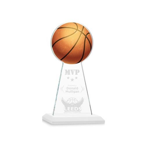 Awards and Plaques - Crystal Trophies - Edenwood Basketball Fagan Towers Crystal Trophy